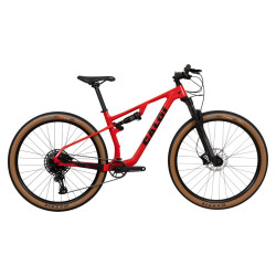 Bicicleta Caloi Elite Carbon FS NX - Vermelho - Tam. M
