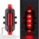 Farol LED + Lanterna Traseira Recarregáveis USB ZT3
