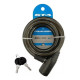 Cadeado Para Bicicleta Com Chave - 12mmx1000mm | Preto