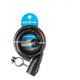 Cadeado Para Bicicleta Com Chave - 12mmx1000mm | Preto