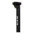 Canote Selim Alumínio com Carrinho 27.2x350mm| Preto
