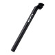 Canote Selim Alumínio com Carrinho 27.2x350mm| Preto