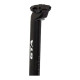 Canote Selim Alumínio com Carrinho 27.2x350mm| Preto