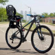Cadeirinha Infantil Traseira Bicicleta Preto/Cinza