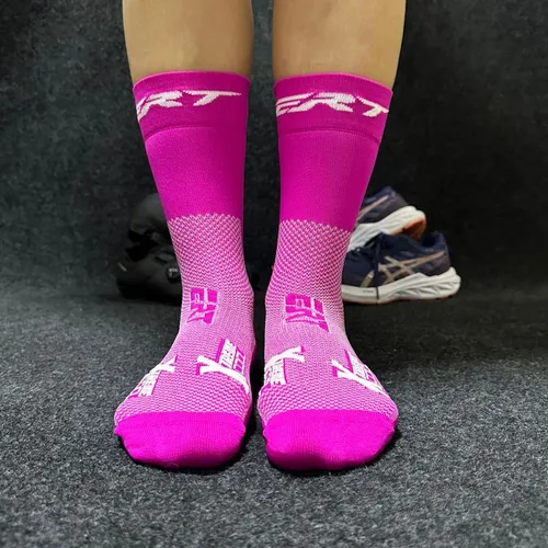 Meia Ciclismo ERT Fucsia Total