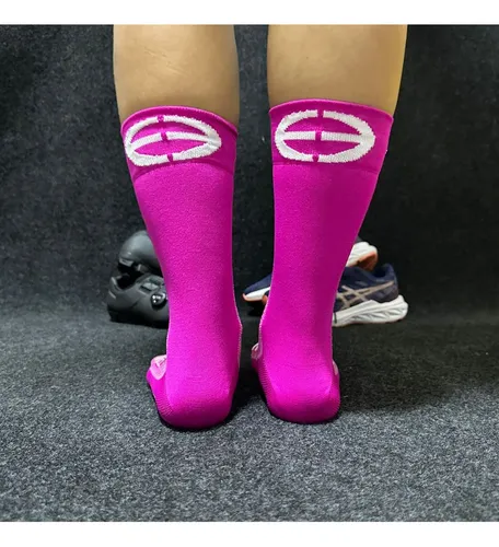 Meia Ciclismo ERT Fucsia Total